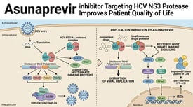 Asunaprevir inhibitor Targeting HCV NS3 Protease Improves Patient Quality of Life