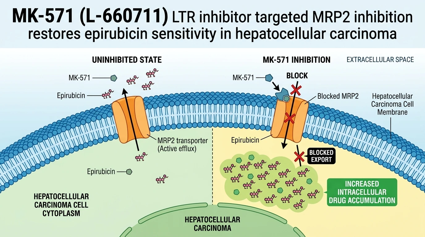 Schematic diagram of Akt MRP2 efflux transport signaling pathway showing drug accumulation in hepatic cells